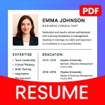 Resume Maker PDF - CV Maker icon