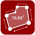 토지 면적 측정 앱 icon
