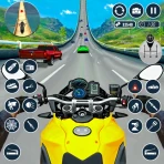 Mega Ekte sykkel Racing spill icon