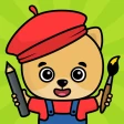 Tegne spil for småbørn 2-5 år icon