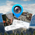 Camera Location: Geotag Photos icon