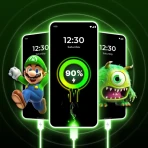 배터리 충전 애니메이션 3D icon