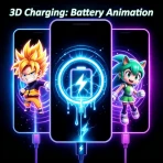 3D Charging: Battery Animation icon