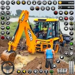 prédio construção jcb jogos icon