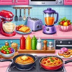 Kitchen Set Chef Cooking Games icon