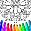 मंडला रंग पृष्ठों icon