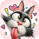 Cute Funny Animal Color icon