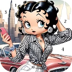 Retro Style Coloring Games icon