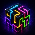 Cube Way Out - Puzzle Escape icon