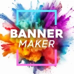 Banner Maker: Design de Banner icon