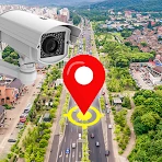 GPS Satellite Map, Live Camera icon