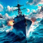 Force of Warships: 전쟁 배틀 배 icon