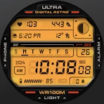 ULTRA Digital Retro watch face icon