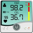 Body Temperature Fever Thermo icon