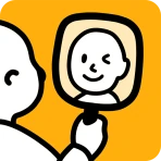 鏡アプリ：他人から見た自分の顔 icon