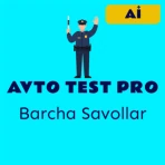 Avto Test PRO AI Yo'l harakati icon