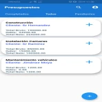 PLANTILLA PRESUPUESTO CLIENTES icon