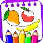 Früchte-Mal- und Zeichenbuch icon