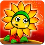Flower Zombie War icon
