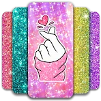 Glitter Wallpaper: Theme, Icon icon