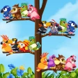 Vogel Sortieren 2: Farbpuzzle icon