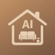 AI-hjem: AI-interiørdesign icon