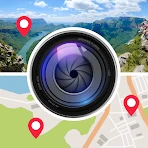 GPS Photo: With Location & Map icon