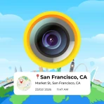GPS Camera: Photo Map & Time icon