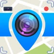 Caméra de carte GPS icon