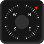Gps map navigation compass icon