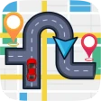 خرائط GPS و اتجاهات القيادة icon