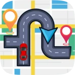 خرائط GPS و اتجاهات القيادة icon