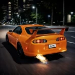 Car Driving Midnight Drifting icon