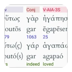 Hebrew/Greek Interlinear Bible icon