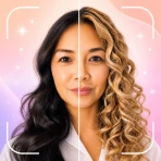 AI Haar-Anprobe & -Farbe icon