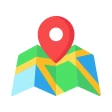 현재위치주소 - 지금 내 좌표, 위도, 경도, GPS icon