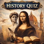 Trivia quiz storia icon