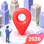 GPS ติดตามและแชร์ตำแหน่ง icon