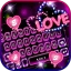 Teclado Neon Love icon