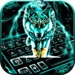 Thunder Neon Wolf कीबोर्ड icon
