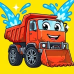 Biltvätt och bilspel för barn icon