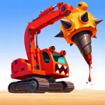 Dinosaur Grävmaskinspel icon