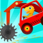 Dinosaurus graver:barn spillet icon
