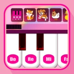Kids Pink Piano icon