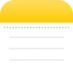 Notas: Bloco de notas, listas icon