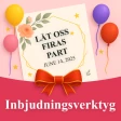 Inbjudningskort Svenska icon