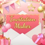 Diseño tarjeta de invitación icon