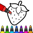 Fargeleggingsbok for barn icon