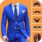 Hommes veste photo éditeur icon
