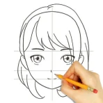 Como desenhar anime icon